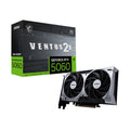 MSI GeForce RTX 5060 Ventus 2X OC 8GB graphics card, front view showing dual-fan cooler