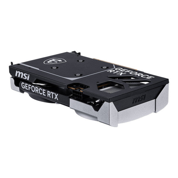MSI GeForce RTX 5060 Ventus 2X OC graphics card and box side by side